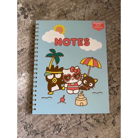 🔴 Hello Kitty and friends blue spiral notebook - Picture 1 of 5